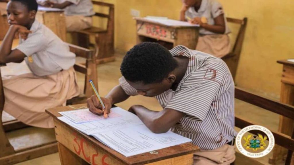 Aseda song item in BECE