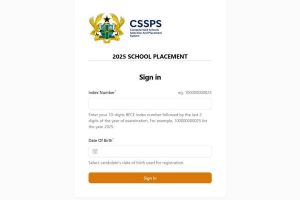 How to ‘report’ a SHS/TVET placement issue on 2025 CSSPS portal